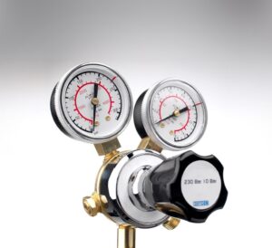 Air Pressure Regulator With Gauge